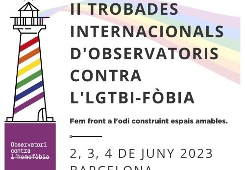 II Trobades Internacionals d'Observatoris Contra l'LGTBI-fòbia's header image